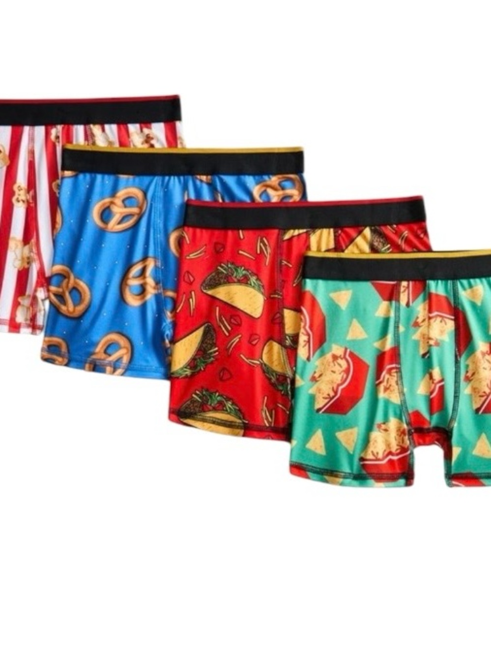 Boxer Brief Snack Pack Underwear 4-Pack for Boys from Wonder Nation